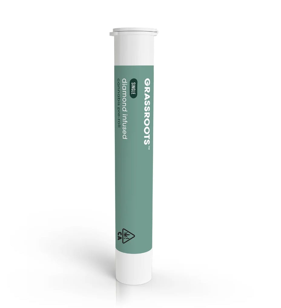 Grassroots Funky Charms Diamond Infused PreRoll