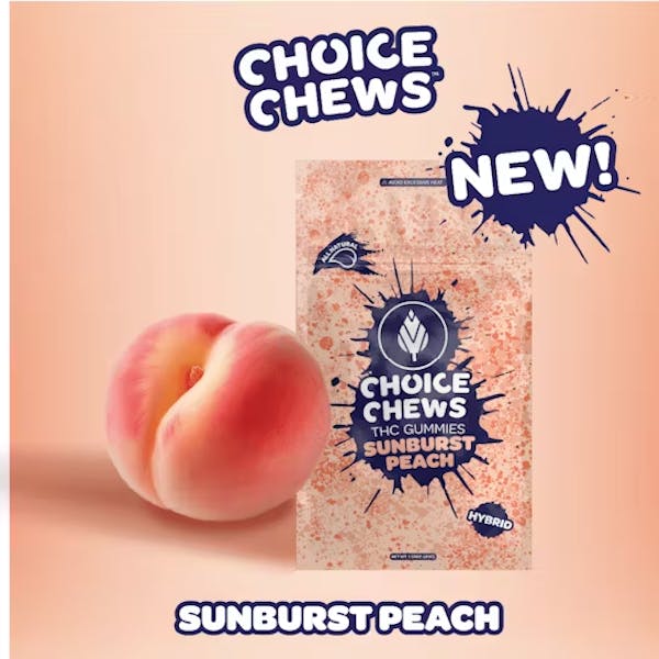 Sunburst Peach (H) - 20pk Gummies - Choice
