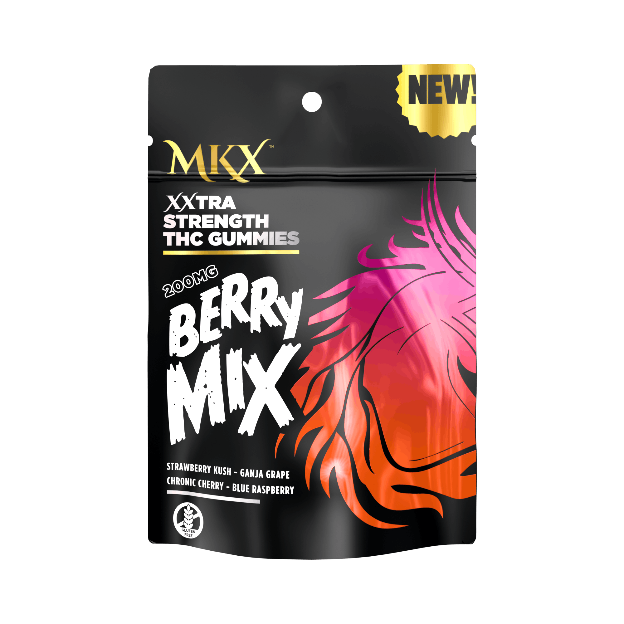 MKX - 200mg Gummies - Berry Mix