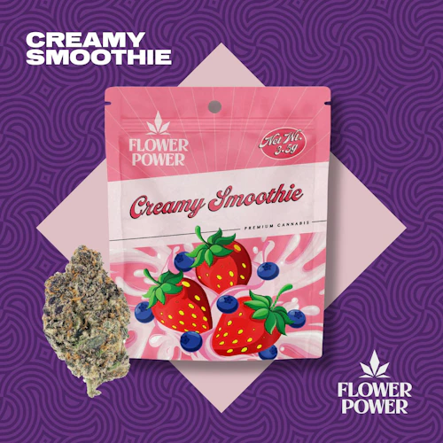 Flower Power - 3.5g Prepack - Creamy Smoothie