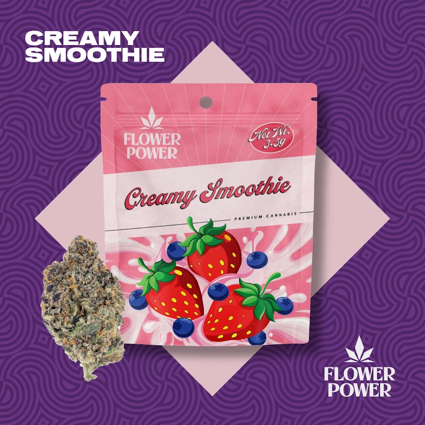 Flower Power Prepackaged Flower | Creamy Smoothie