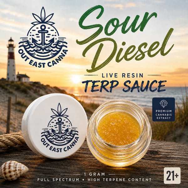 Out East Canna - Sour Diesel - Live Resin Terp Sauce