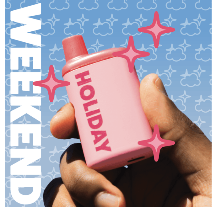 Buy HOLIDAY Weekend | Disposable H-Bar Vape | 1g for Sale - Quincy