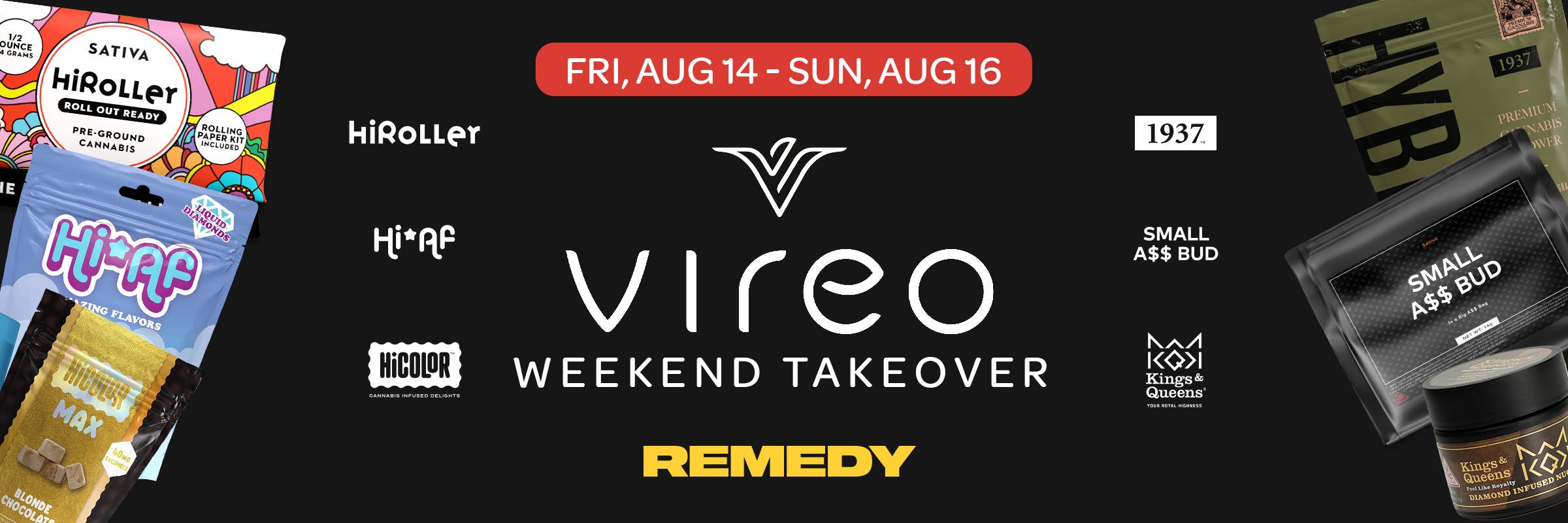 save up to 30% off vireo products at remedy maryland