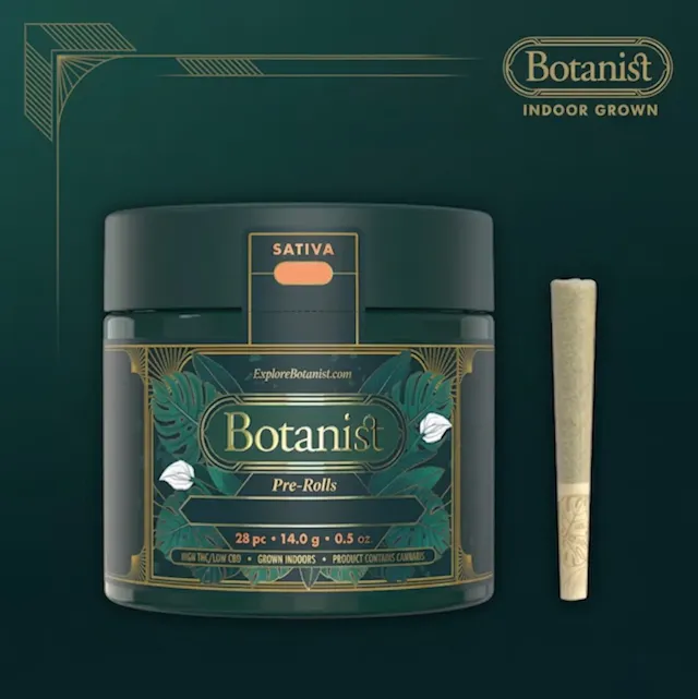 The Botanist Pre-Roll Pack Billionaire 28pk/14g (sativa, packs)