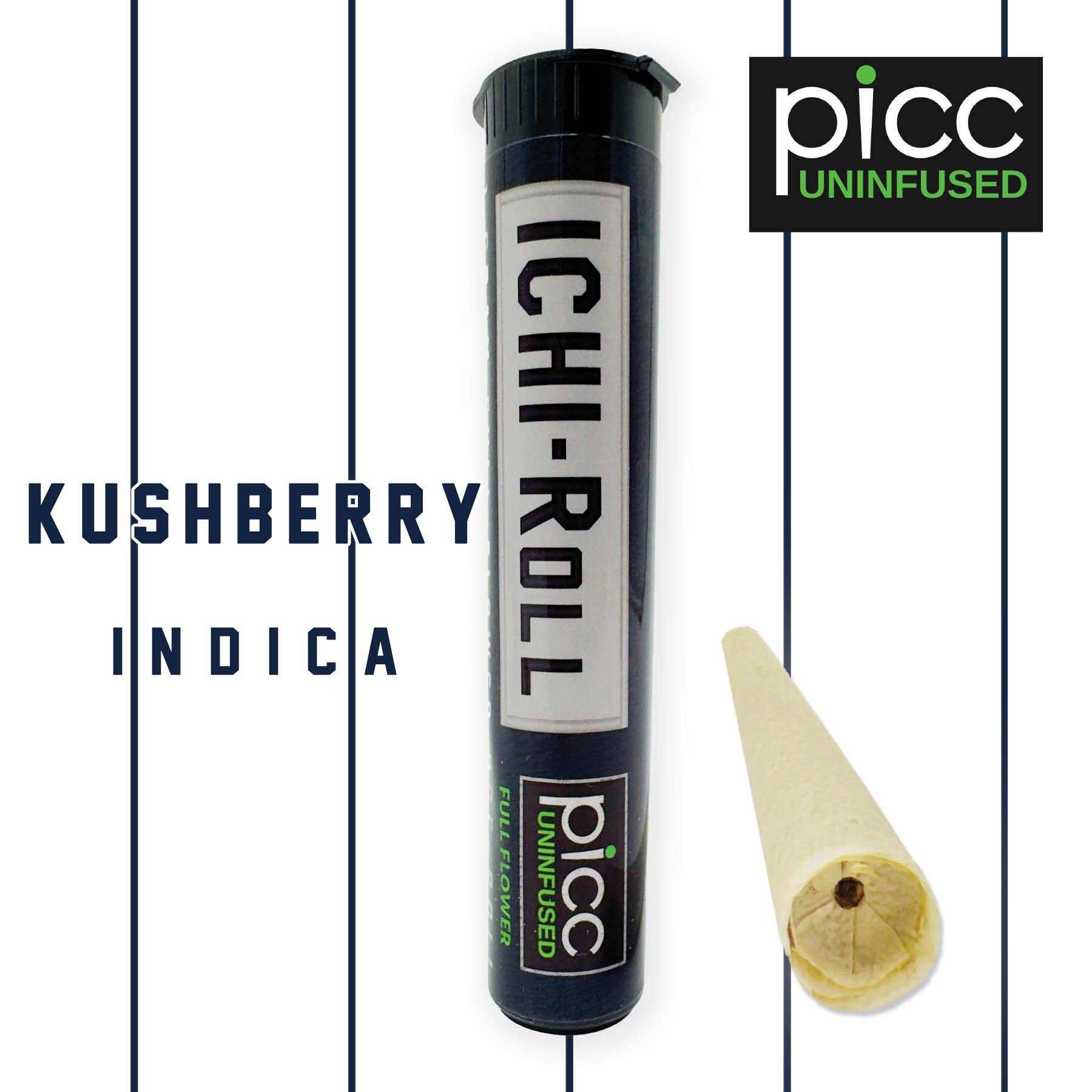 PICC | Ichi-Roll | Kushberry | 1g Pre-Roll