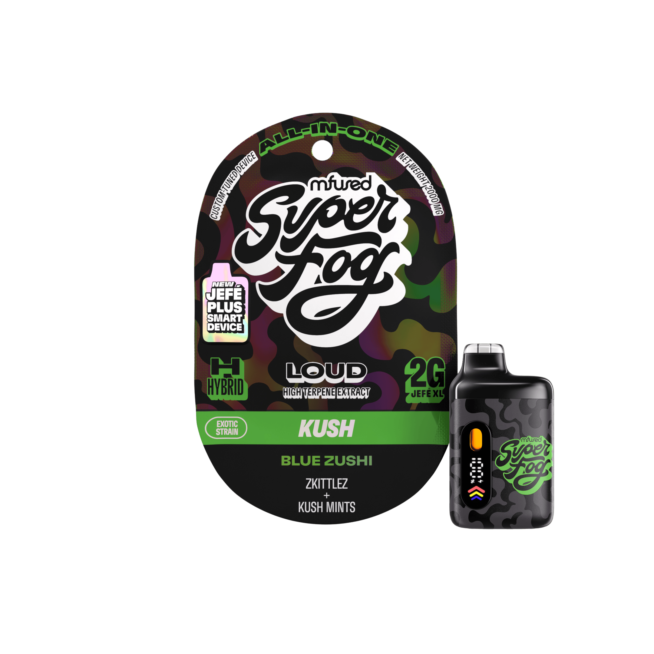 LOUD High Terpene Extract 2g Jefé Plus - Blue Zushi