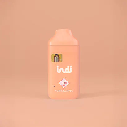 Indi: Vape | Peaches & Creme | All-In-One | 1g | GDF