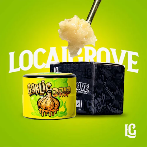 Local Grove - 1g Live Rosin - Garlic Drip