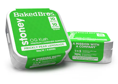 OG Kush Stoney Prickly Pear Lemonade Gummies | 100mg-1