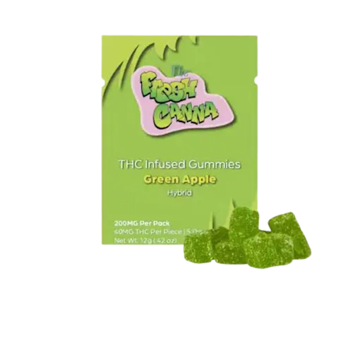 Fresh Canna | Green Apple 200mg Gummies-1