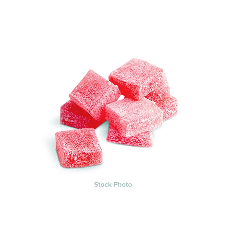 Image of Cosmic Candy: Sour Raspberry Sativa - Edibles 10pk 100mg