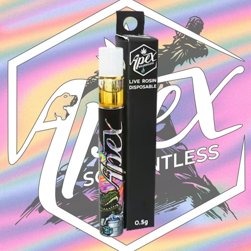 Apex .5g Live Rosin Disposable G13 Skunk