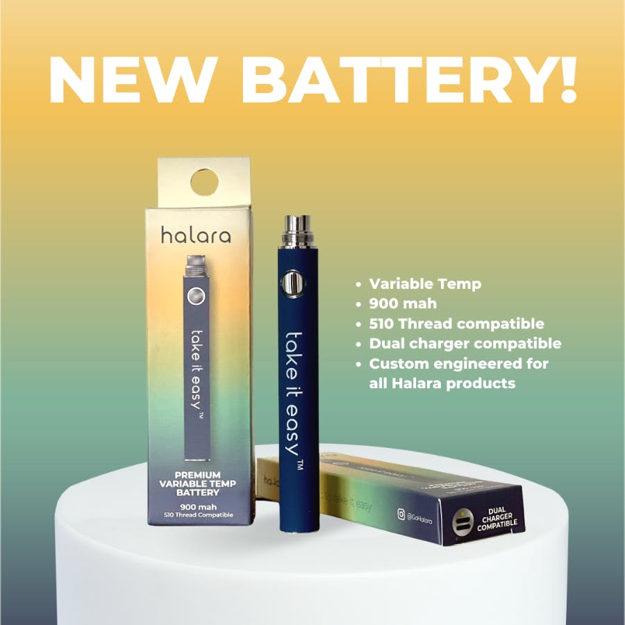 Halara Low Temp Vape Battery - Best Cannabis Dispensary I
