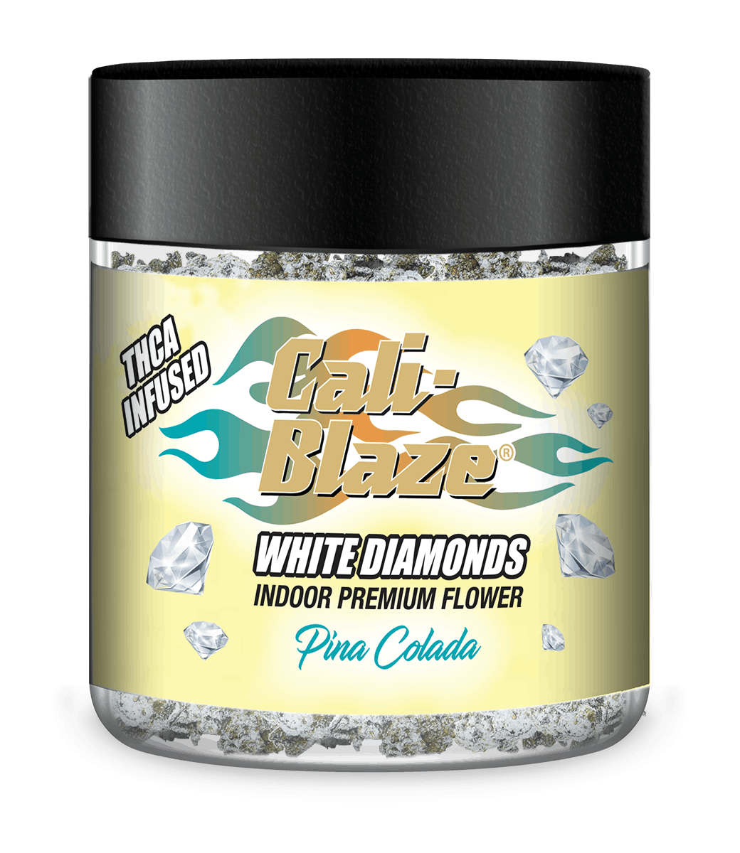 Product: Cali-Blaze | Pina Colada | White Diamonds Infused Flower - 3.5g