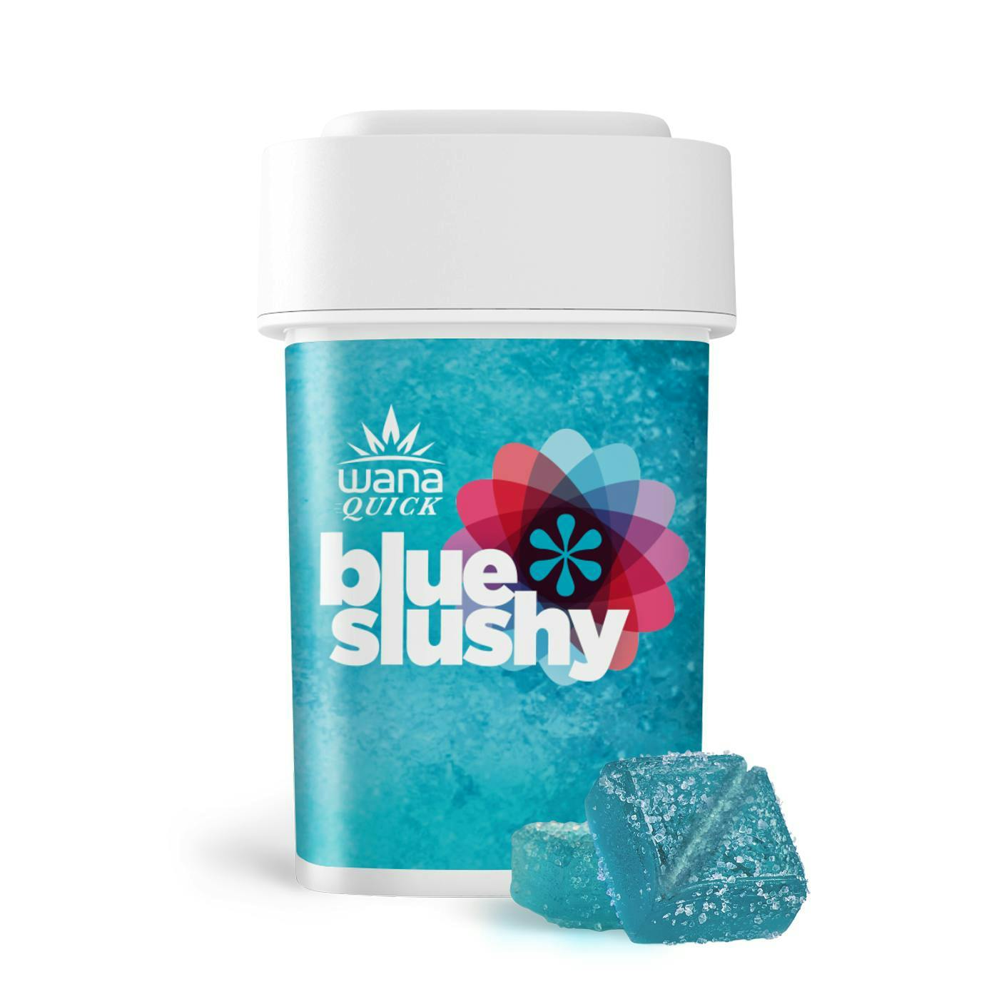 Product Wana Quick - Blue Slushy Fast Acting Gummies (100mg 10pk)