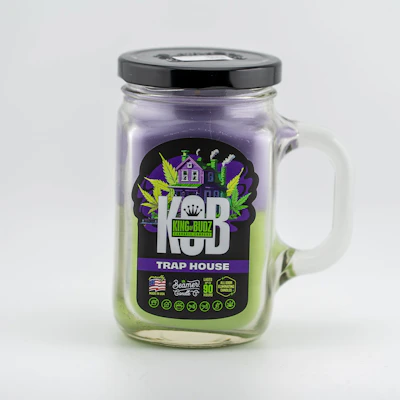 KOB - Large Candle - Trap House - ACCESSORIES by King of Budz at King of Budz