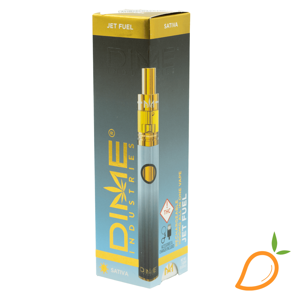 1g Jet Fuel Live Resin Disposable Vape Dime Industries
