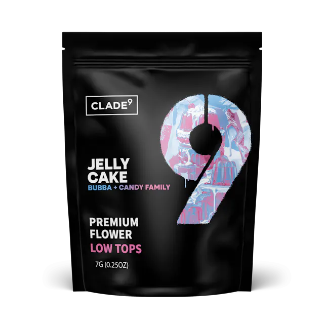 Clade9 Flower Jelly Cake 7g (indica hybrid, whole flower)