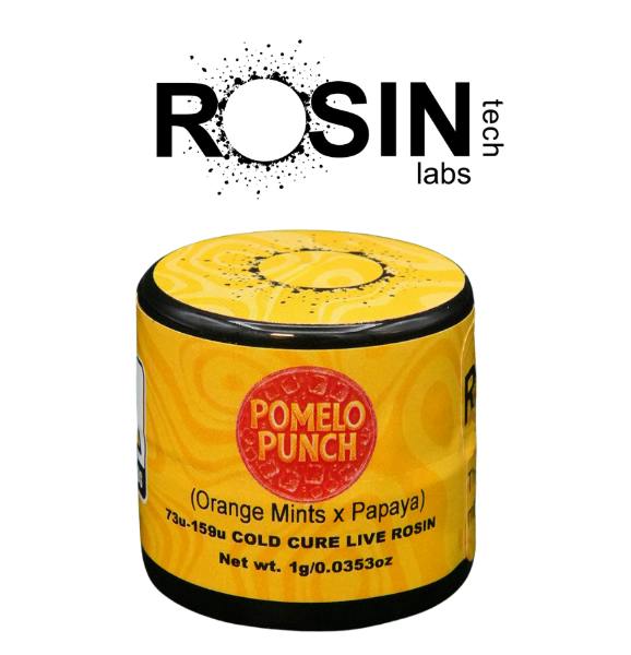 Rosin Tech Labs Pomelo Punch Cold Cure Rosin 1G