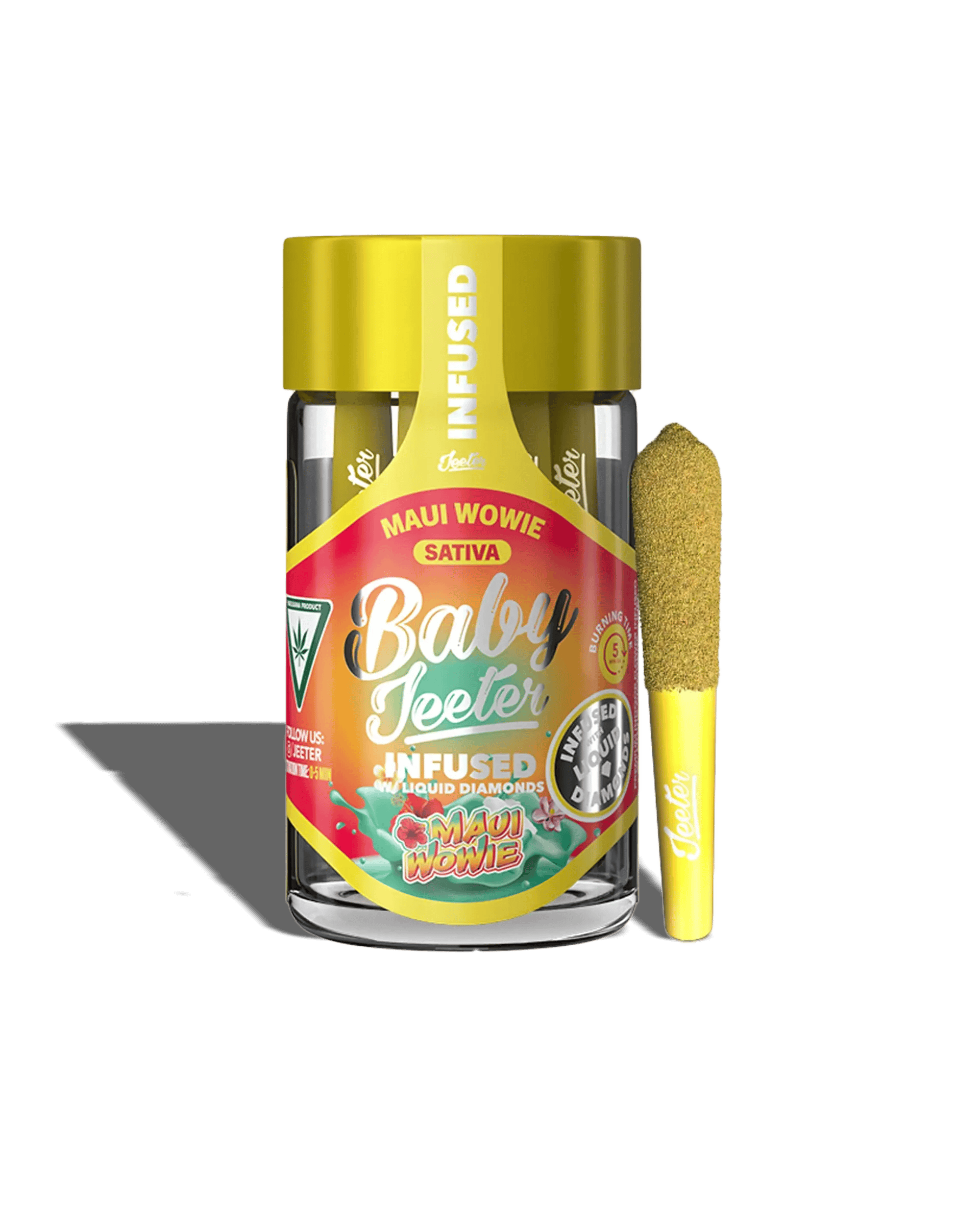 Product: Jeeter | Infused Pre-Roll 5-Pack - 2.5g - Mai Tai