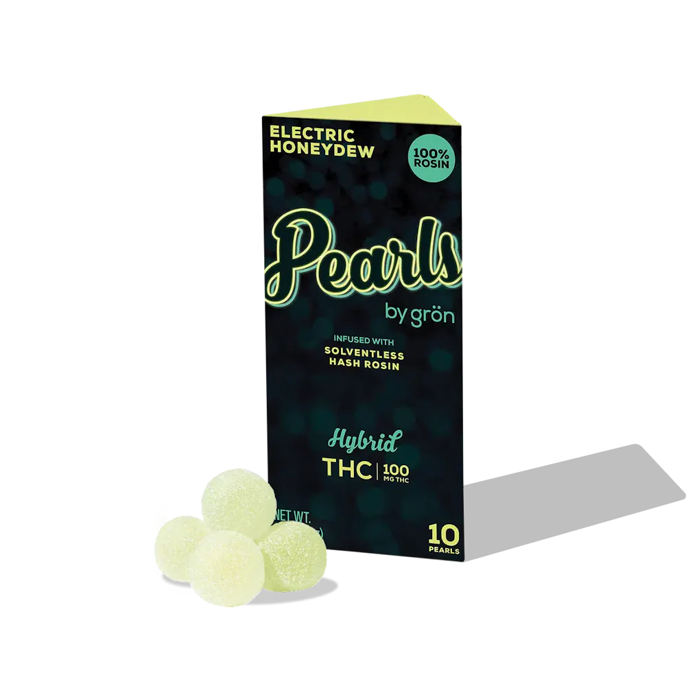 Product Pearls - Electric Honeydew - Rosin Gummies - 10pk - 100mg