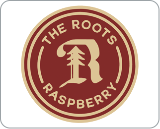 logo for The Roots Raspberry