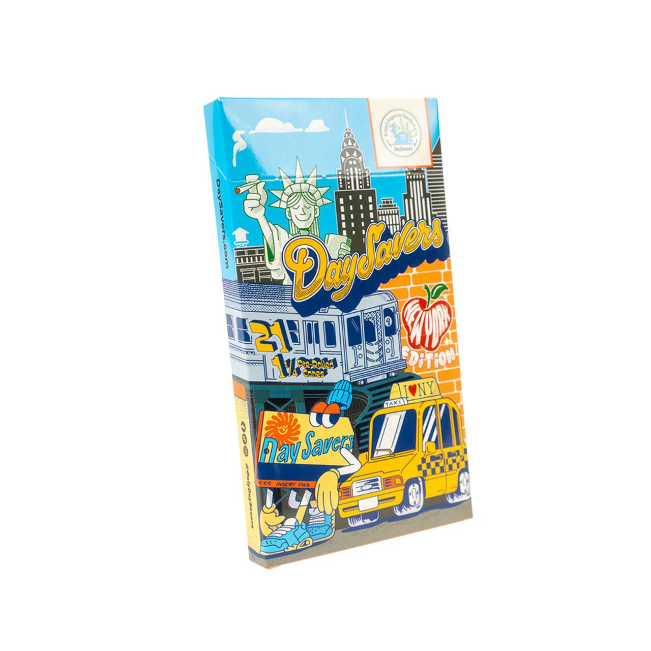 1 1/4 Half- New York Pre-rolled Cones - Refined White [21 Cones Per Pack]