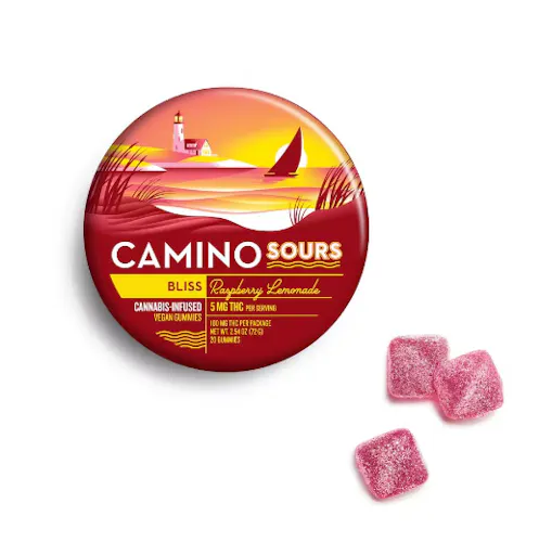 Camino Sours Raspberry Lemonade Gummies | 20pk-active