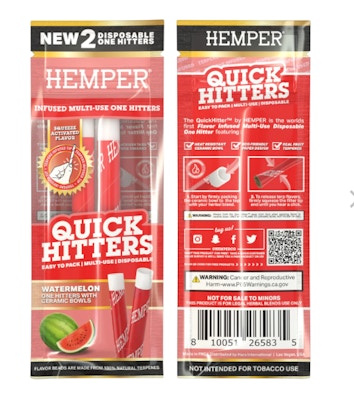 Product NC Hemper Quick Hitters - Watermelon 2pk