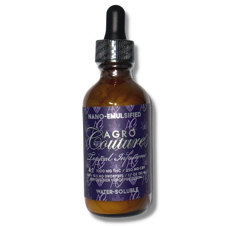 Topical Infusion Drops 4:1 CBN 1250mg Infused Liquid Topical Additive 1.7oz  (Agro Couture) | Kush 21 - Burien