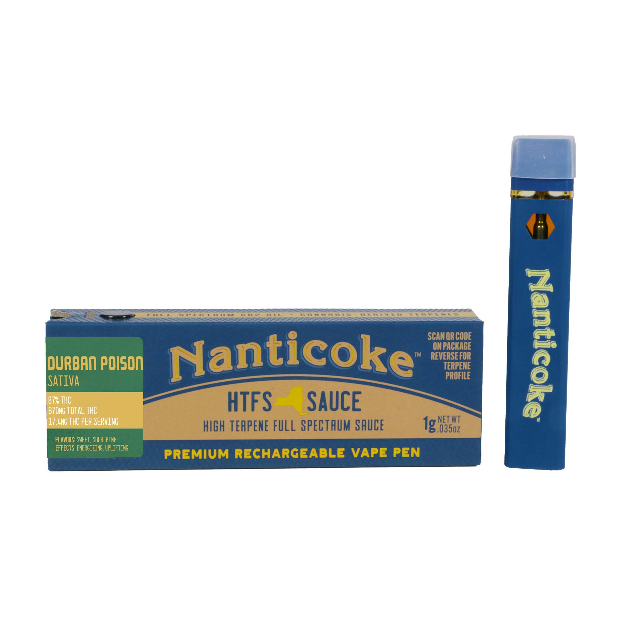Nanticoke | Durban Poison disposable vape