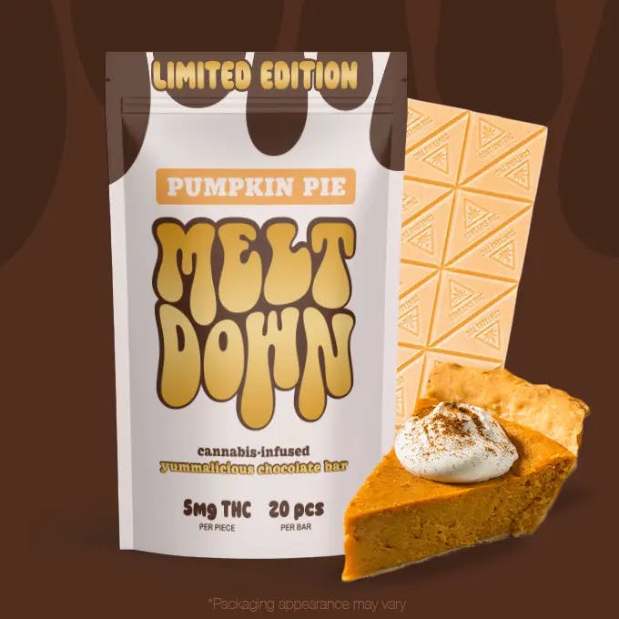 Meltdown Limited Edition Pumpkin Pie Chocolate Bar