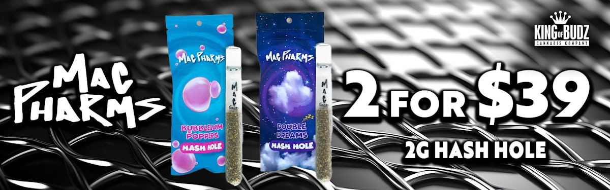 Mac Pharms 2g Hash Hole 2/$39