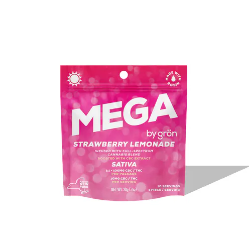 1:1 Strawberry Lemonade Mega – CBC/THC – Sativa-1