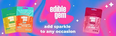 Edible Gem - Pineapple 1:1 THC/CBC - 200mg Live Resin Gummy