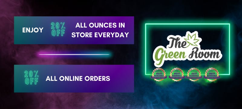 The Green Room Menu - a Cannabis Dispensary in Oak Harbor, WA