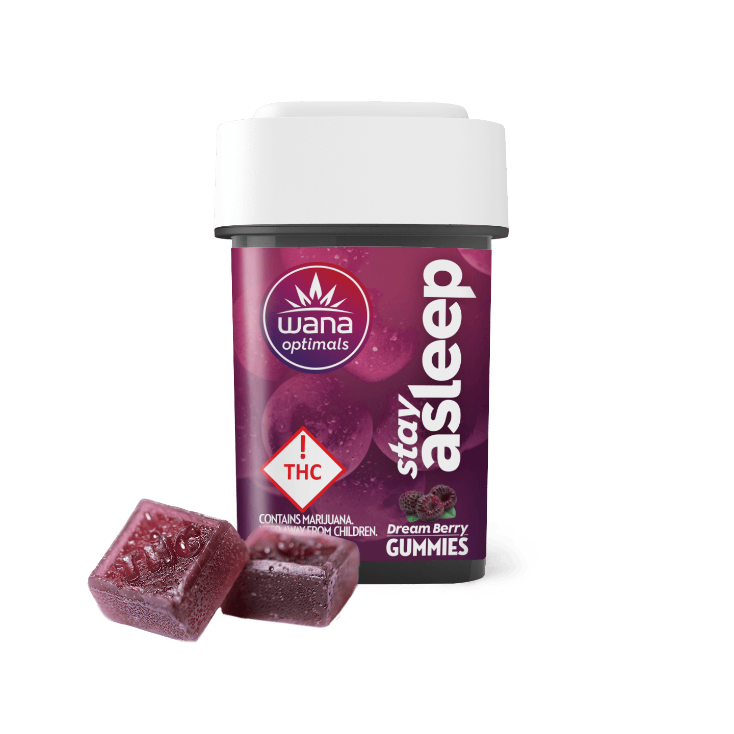 Wana | 100mg Gummies | Stay Asleep