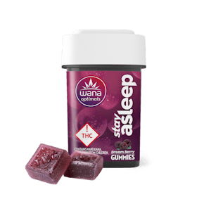 Wana | 100mg Gummies | Stay Asleep
