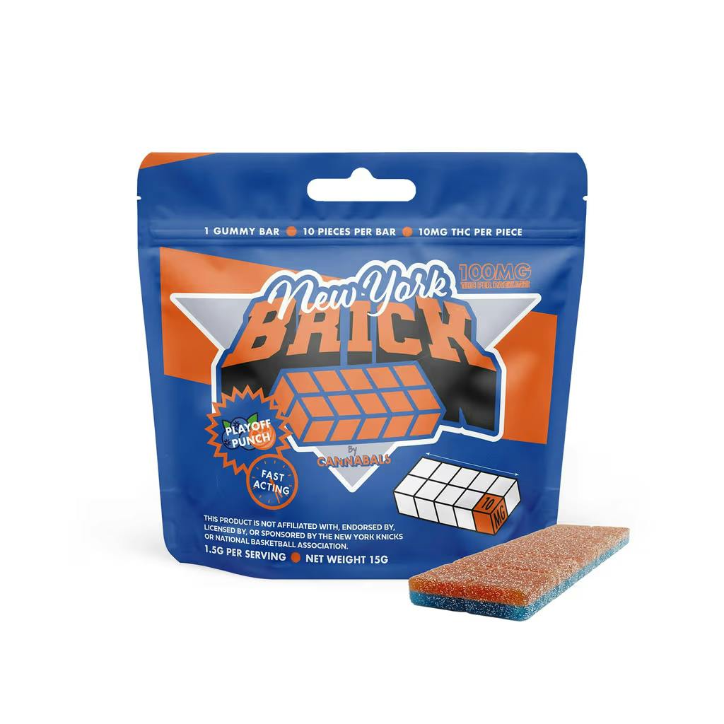 Cannabals | Playoff Punch | Fast Acting Distillate BRICK | 100mg