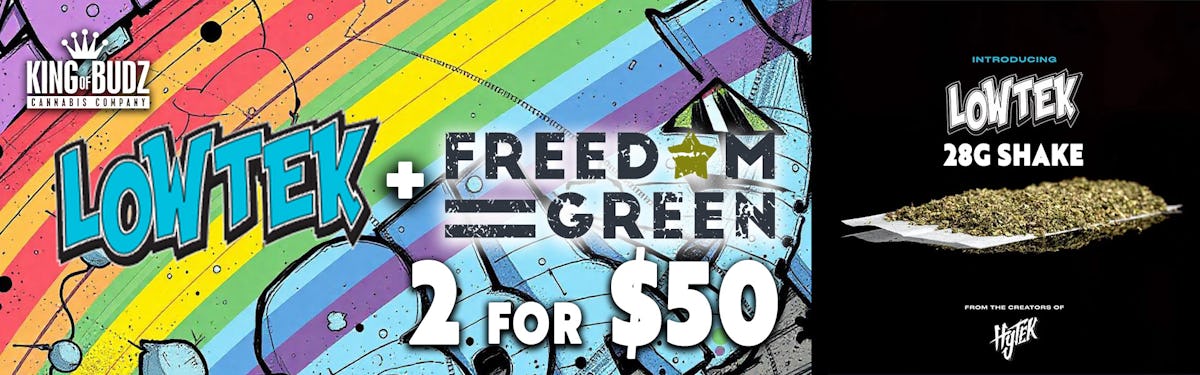 Lowtek/Freedom Green 28g Shake 2/$50