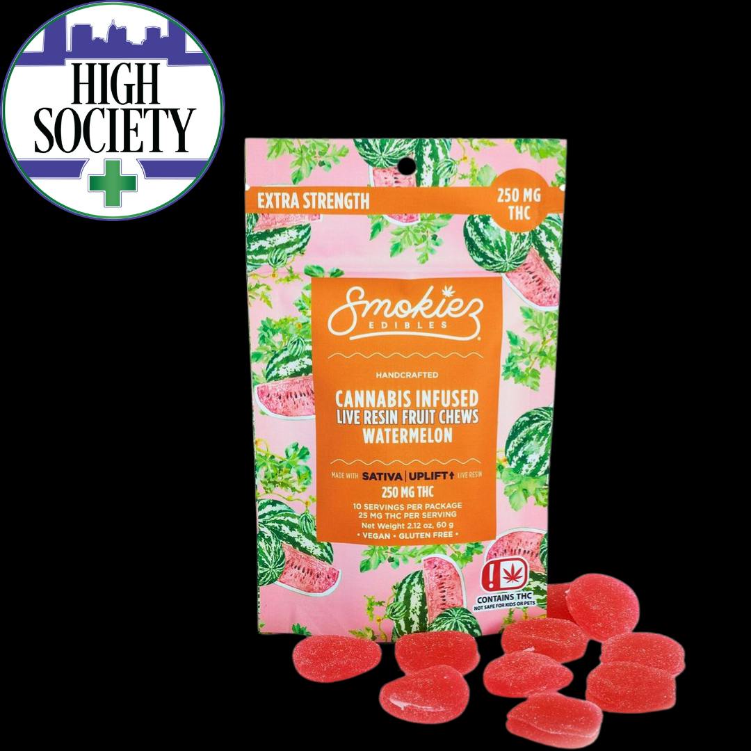 250mg Live Resin Gummies - Sweet Watermelon