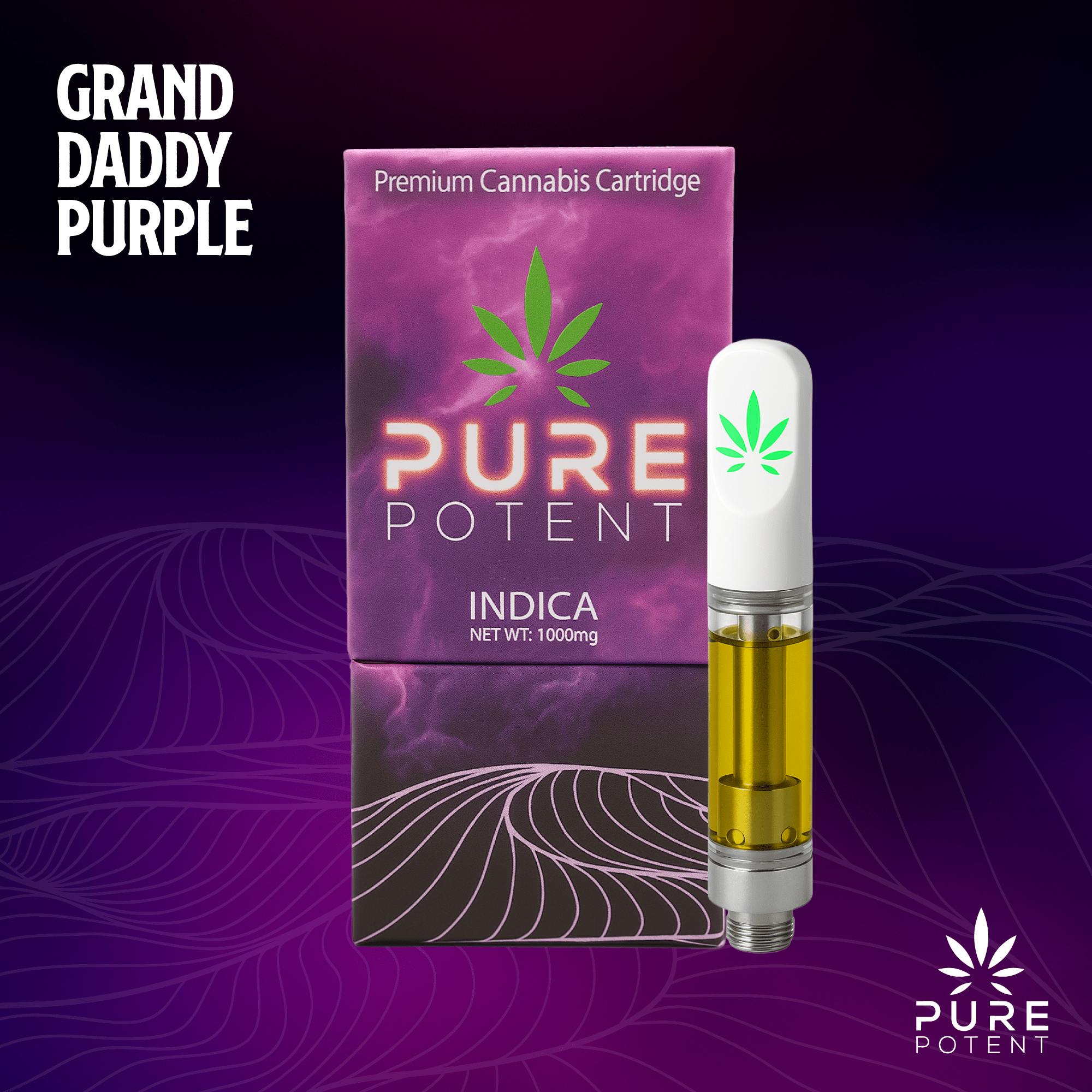 Pure Potent Grand Daddy Purple Cart