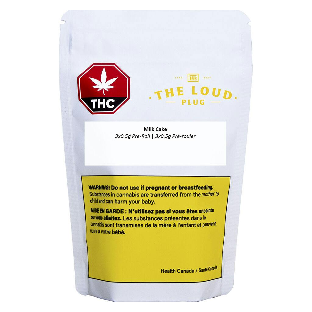 The loud plug - milk cake pre-roll - 3x0. 5g