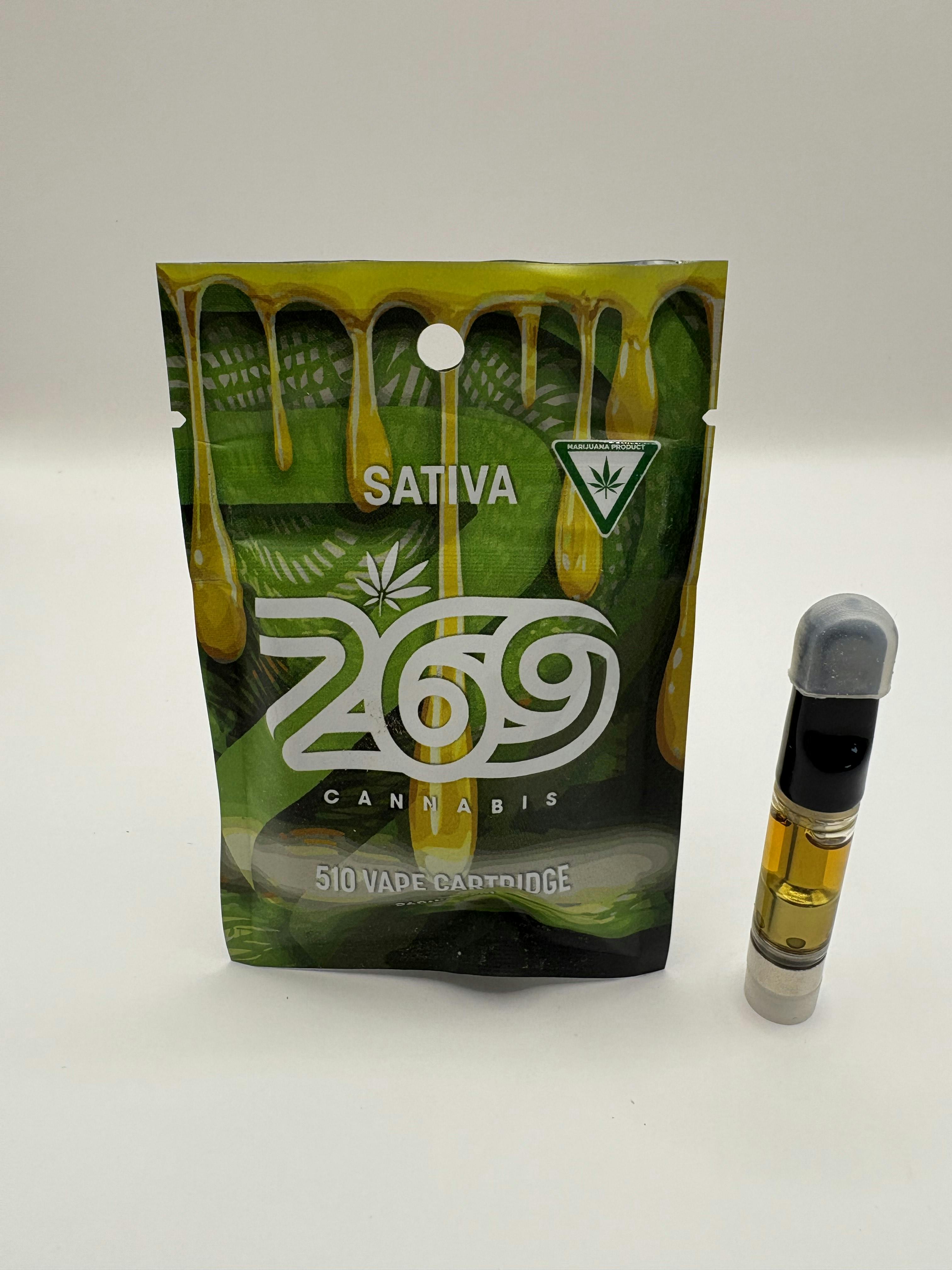 Product: 269 Cannabis | Green Crack | Full Spectrum Vape Cart Sativa