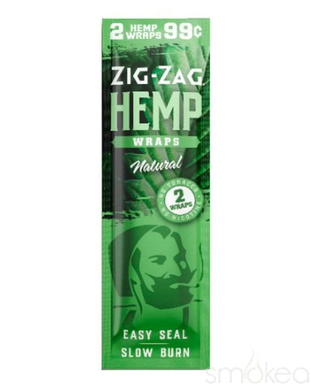 Photo of Zig Zag | Natural | Hemp Wrap