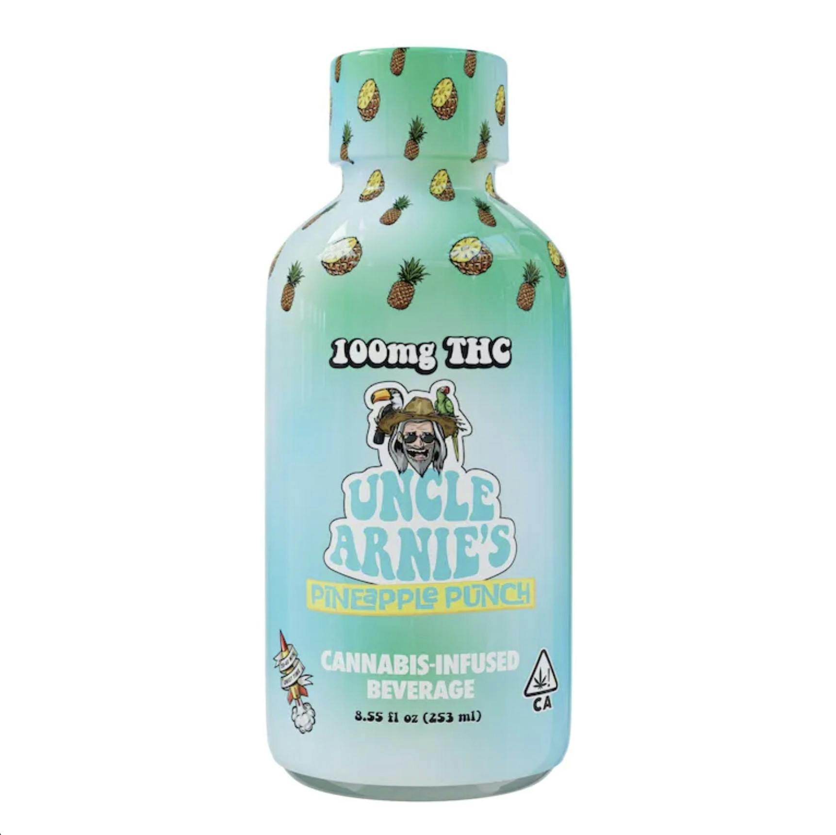 Uncle Arnie's 8oz 100mg Pineapple Paradise