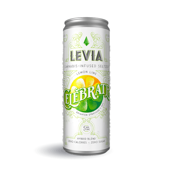 Celebrate Seltzer - 5mg Hybrid Seltzer - Levia