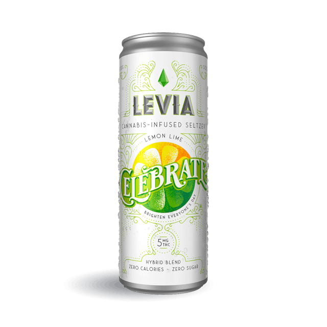 Celebrate Seltzer - 5mg Hybrid Seltzer - Levia - Image 1