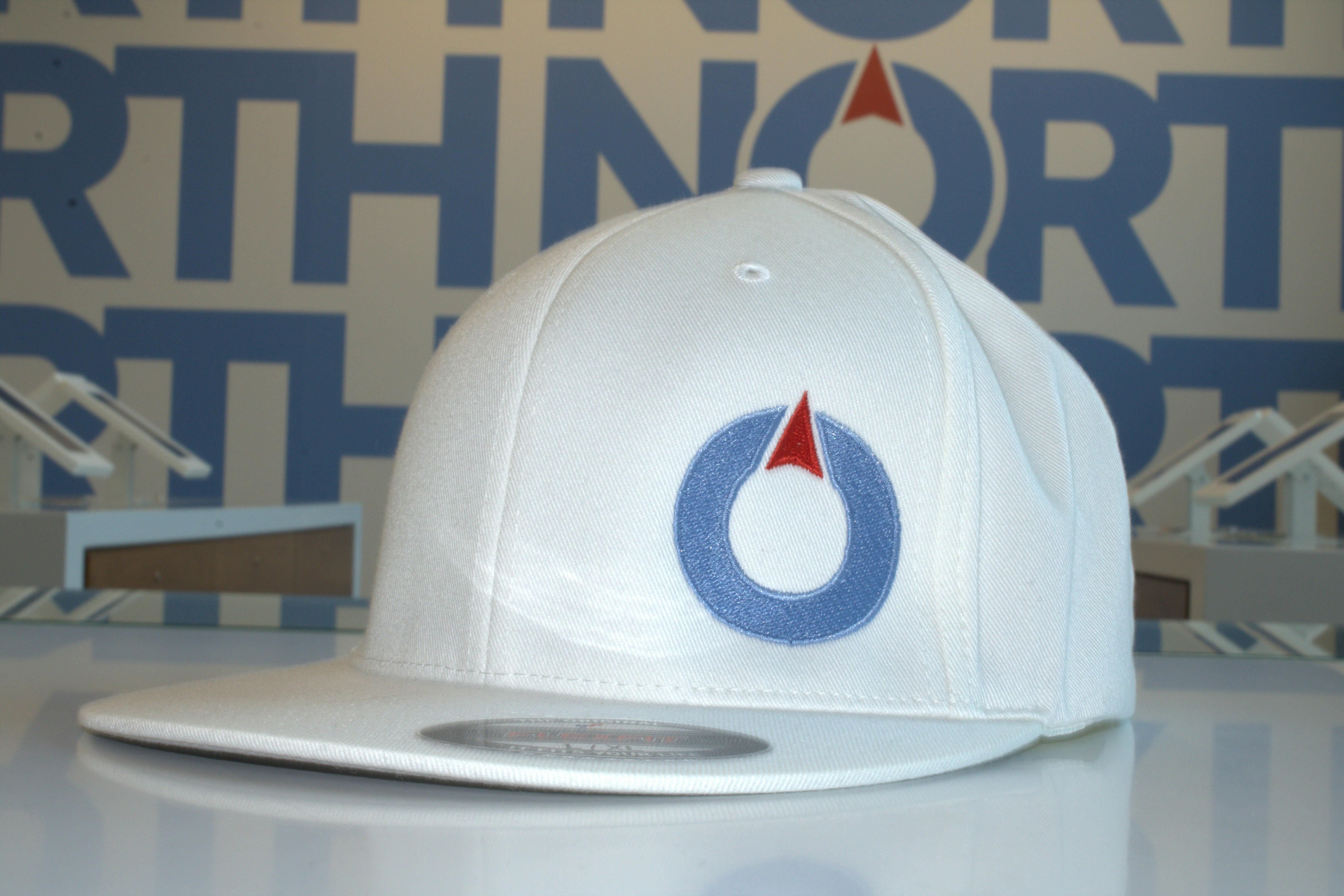 Hat Fitted - O - White L/XL